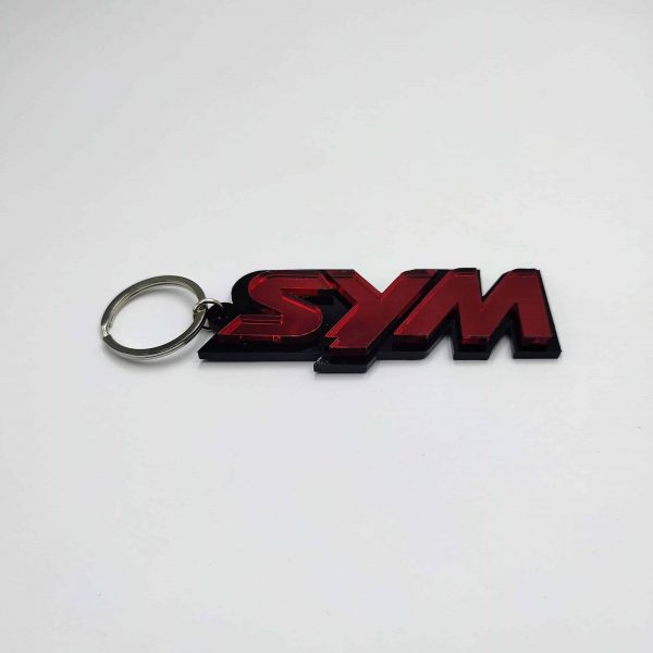 Μπρελόκ plexiglass"SYM" 3D