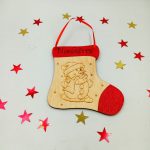 Κρεμαστή Μπότα με χιονάθρωπο