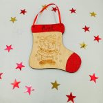 Κρεμαστή Μπότα με Άγιο Βασίλη