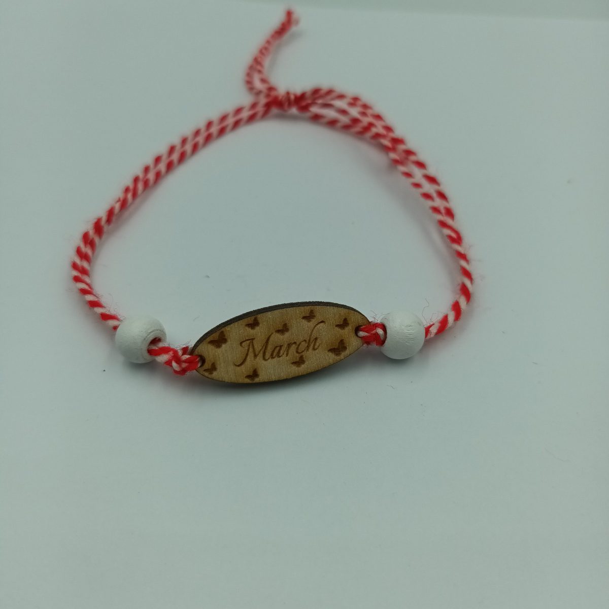 20230202_150628 Ξύλινο βραχιολάκι-μαρτάκι - Image 1