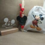 Σετ Λαμπάδα ποντικάκι με φωτιστικό