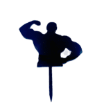 Cake topper "bodybuilding"