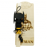 Λαμπάδα Νυχτερίδα σέτ με μπρελόκ και πλάτη