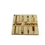 Ξύλινο στοιχείο Best Teacher
