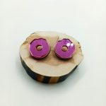 Χειροποίητα σκουλαρίκια donuts