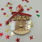 Μπάλα με τζάκι με τα μέλη της Οικογένειας