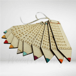 Ξύλινη προπαίδεια σχήμα μολυβιού