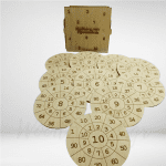 Σετ κουτί με ξύλινους δίσκους προπαίδειας