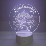Φωτιστικό plexiglass Unicorn