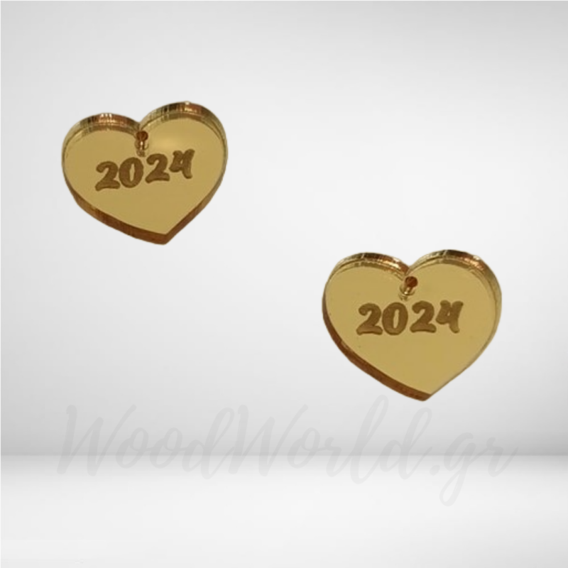 Καρδιά 2024 plexiglass χρυσό ΥΛΙΚΑ ΚΑΤΑΣΚΕΥΩΝ woodworld