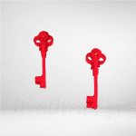 Κλειδί κόκκινο plexiglass