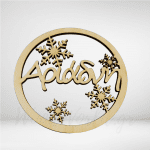 Μπάλα "με όνομα" χιονονιφάδες