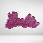 Διακοσμητικό barbie ρόζ καθρέφτης