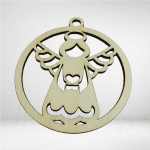 Ξύλινο χριστουγεννιάτικο στολίδι άγγελος