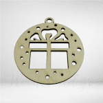 Ξύλινο χριστουγεννιάτικο στολίδι δώρο