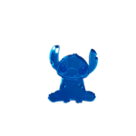 Στοιχείο stitch μπλέ καθρέφτης