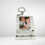 Μπρελόκ με την φωτογραφία και τραγούδι απο spotify