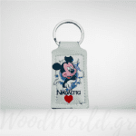 Μπρελόκ Δερματίνη με Mikcey