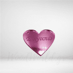 Διακοσμητικό plexi καρδιά Σ'αγαπώ ρόζ