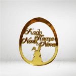 Plexiglass στοιχείο καλό πάσχα νονέ νονά διάτρητο