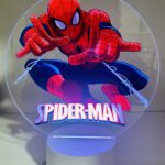 Φωτιστικό plexiglass Spider-Man