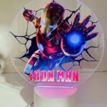 Φωτιστικό plexiglass Ironman