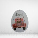 Ξύλινη Φιγούρα Αυγό Νονά