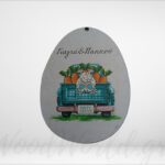 Ξύλινη Φιγούρα Αυγό Γιαγιά&Παππού