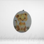 Ξύλινη Φιγούρα Λιονταράκι