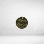 Στρογγυλό Happy Easter