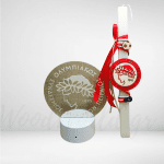 Σετ Λαμπάδα Ολυμπιακού με φωτιστικό