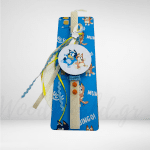 Λαμπάδα Bluey&bingo με πλάτη καδράκι