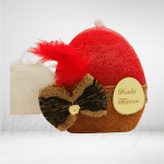 Διακοσμητικό κερί Καλό Πάσχα (Κόκκινο)