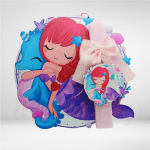 Λαμπάδα Γοργόνα με Ιππόκαμπο