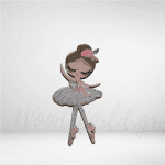 Ξύλινη Φιγούρα Μπαλαρίνα