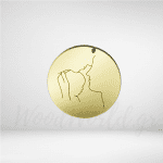 Plexiglass στοιχείο με ζευγάρι και μωρό lines