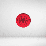 Διακοσμητικό στοιχείο spider κόκκινο