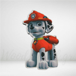 Ξύλινη Φιγούρα marshall paw patrol
