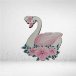 Ξύλινη Φιγούρα κύκνος