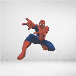 Ξύλινη Φιγούρα spiderman