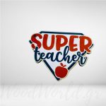 Διακοσμητικό στοιχείο Super teacher