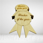 Ξύλινο στοιχείο teacher of the year