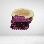 Plexiglass Στοιχείο για την αγαπημένη δασκάλα