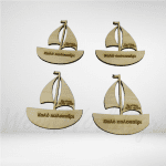 Ξύλινη Φιγούρα Καραβάκι