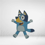 Ξύλινη Φιγούρα Bluey