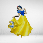 Ξύλινη Φιγούρα Χιονάτη