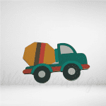 Ξύλινη Φιγούρα όχημα μπετονιέρα