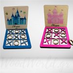 Χειροποίητη ξύλινη Τρίλιζα κάστρο