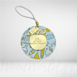 Διακοσμητικό ξύλινο καδράκι με plexiglass αφιέρωση