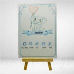 Αναμνηστικό γέννησης- Ελεφαντάκι αγοράκι